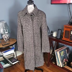 Eddie Bauer Charcoal Wool Blend Jacket